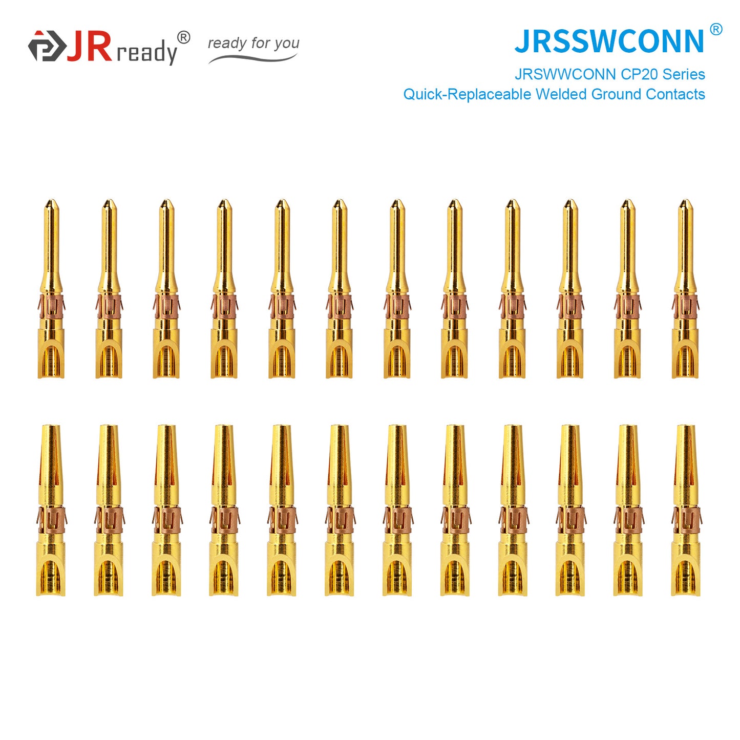 JRready JRSSW CP20 Series Crimping / Soldering Type Contacts