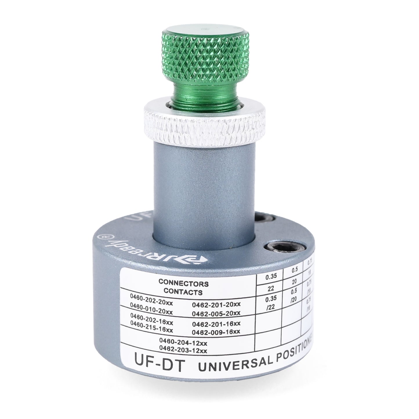 JRready UF-DT Adjustable Positioner for Deutsch DT DTM DTP Connectors 12#, 16#, 20# Solid Contact