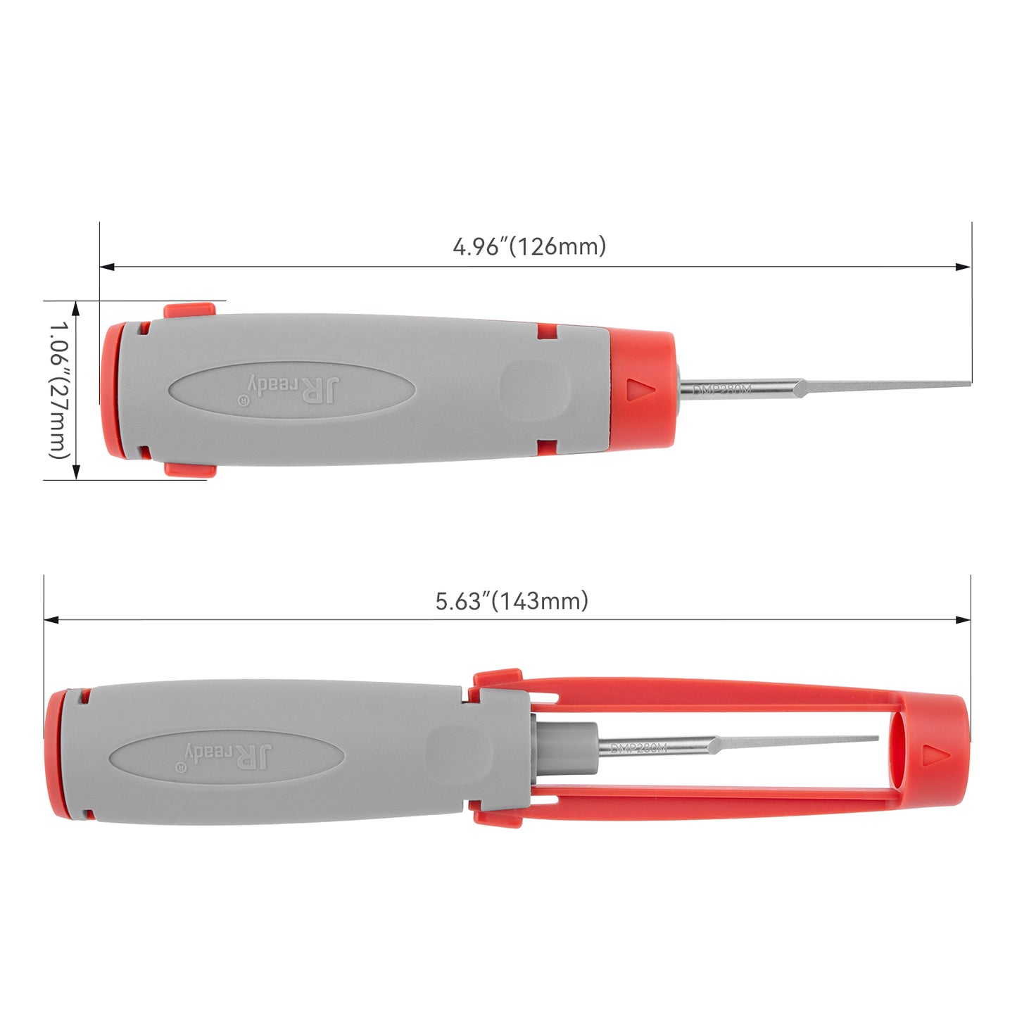 JRready JRconDRK-DMP280M Extraction Tool for Delphi Metri-Pack 150/280/630 and other small single spring terminals