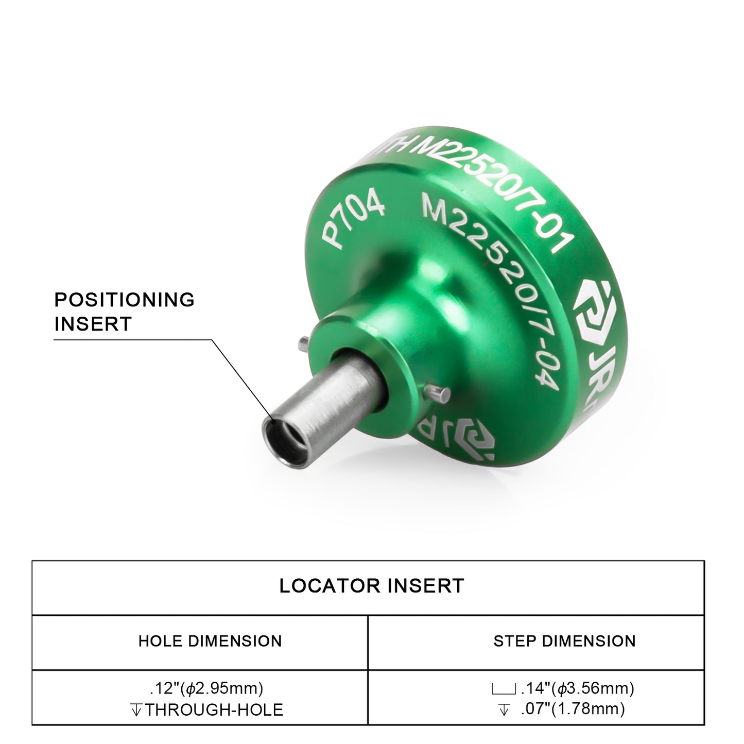 JRready 86-3 / P704 M22520/7-04 Positioner Use With YJQ-W7A M22520/7-01 Crimp Tool