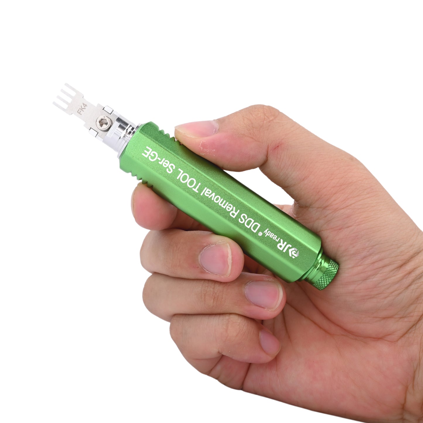 Strumento di estrazione terminale a quattro pin JRready JRDDS-FK4-01/ JRDDS-FK4-07 per connettori di alimentazione per ventole PC a 3/4 pin (passo 2,54 mm)