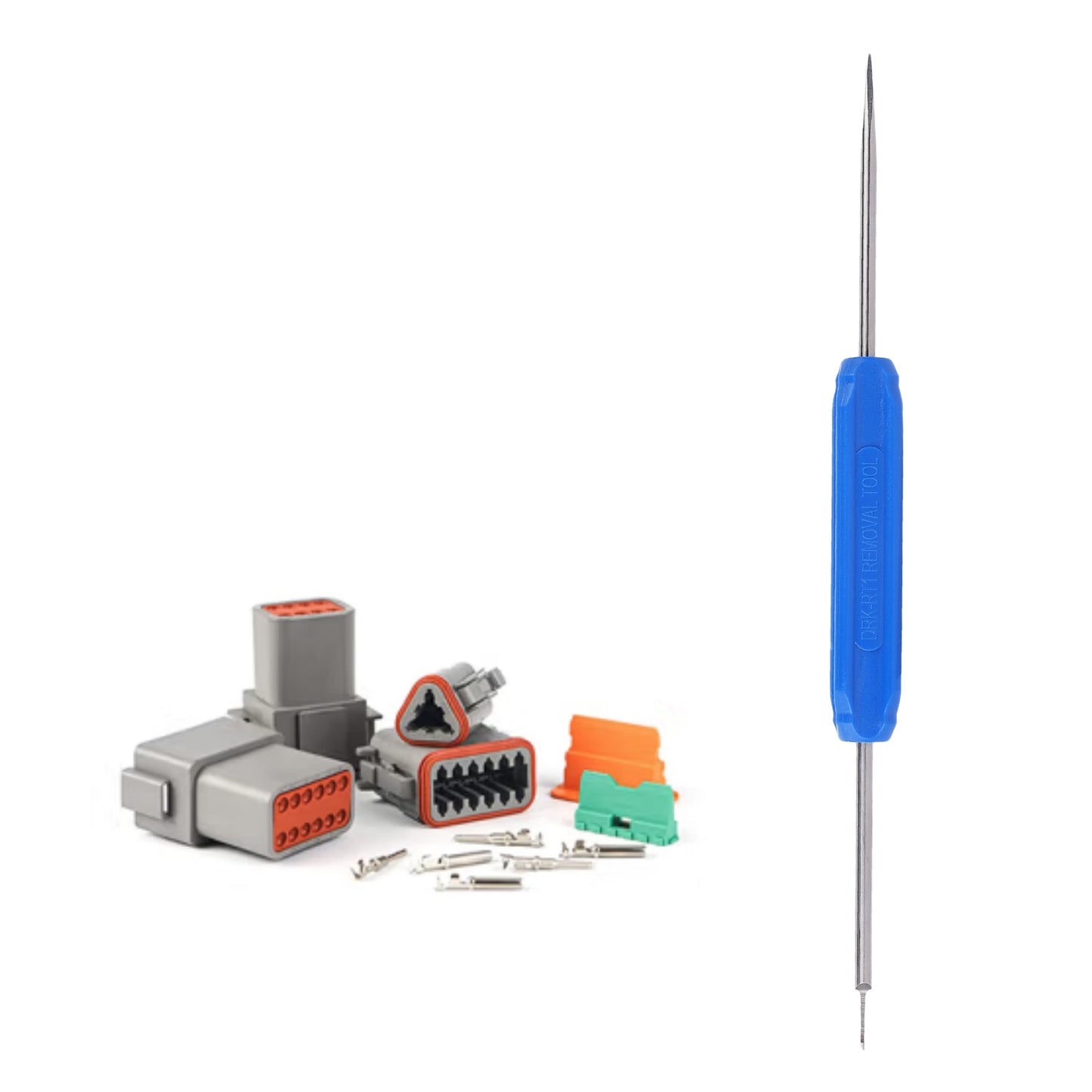 JRready DRK-RT1 Pin Removal Tool(DT-RT1) For Automotive Replacement Connectors for DT,DTM,DTP,DRB,DTV,DRCP and STRIKE Connectors