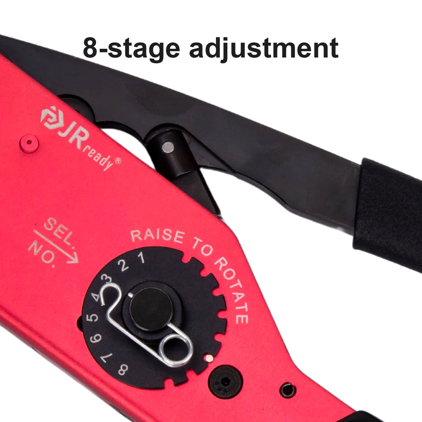 JRready ACT-M309 (YJQ M309) Mid-Current Range Adjustable Crimp Tool 8-18AWG (8.37-0.8107mm²)