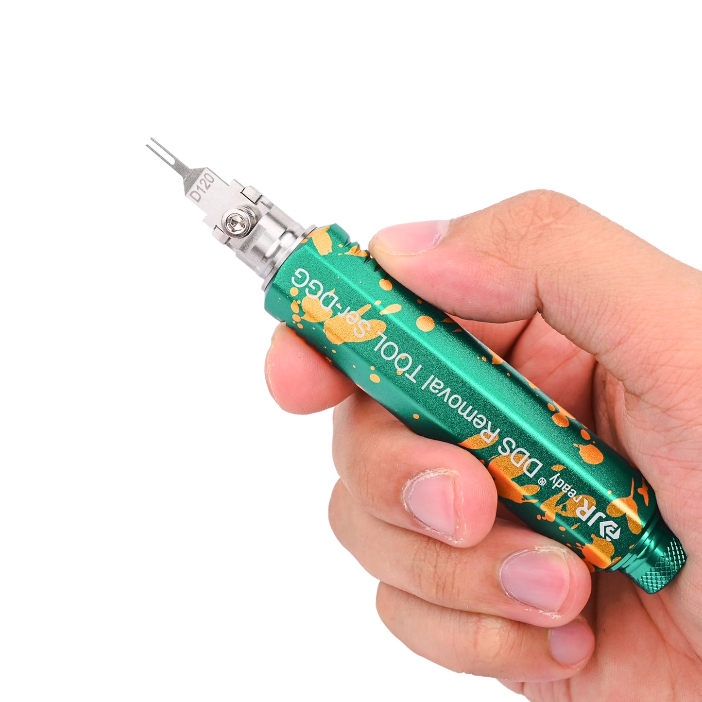 JRready JRDDS-D120-01/ JRDDS-D120-07 Strumento di estrazione terminale a doppio pin per terminali femmina Molex MX passo 3,0 mm serie 5557 (alloggiamento 43025)