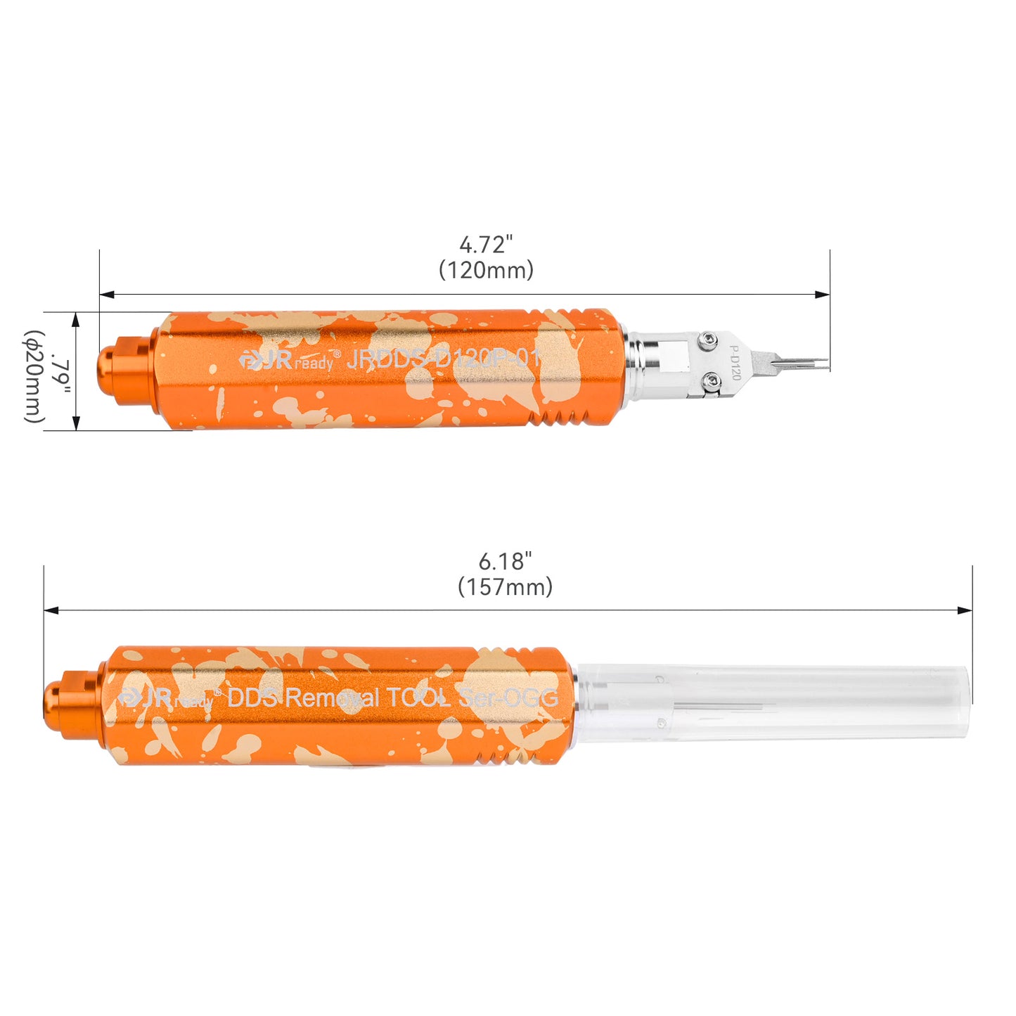 JRready JRDDS-D120P-01 Dual-Pin Terminal Extraction Tool
