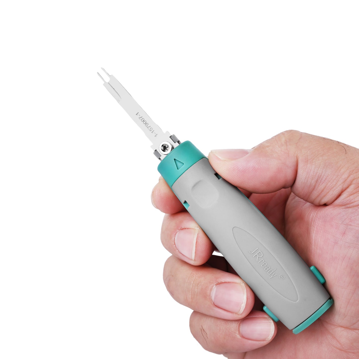 JRready JRconDRK-1-1579007-1 Ausziehwerkzeug für AMP MCP 1,5k, DCU-Stecker, 4F0937733, 3C0973737 Kfz-Steckverbinder mit 2-mm-Offsetbohrung