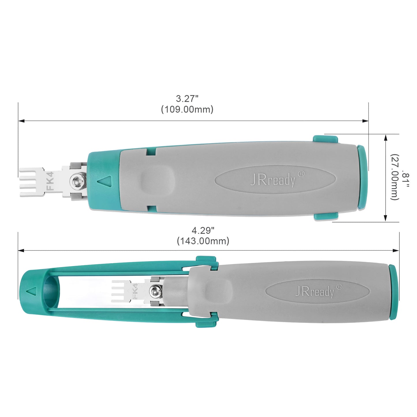 JRready JRconDRK-FK4 Terminal Extraction Tool for 3-pin/4-pin PC fan 2.54mm pitch power connectors
