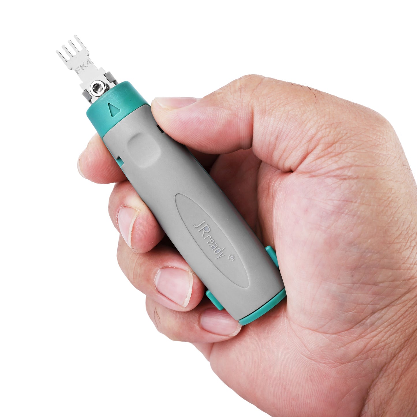 Strumento di estrazione terminale JRready JRconDRK-FK4 per connettori di alimentazione con passo da 2,54 mm per ventole PC a 3/4 pin