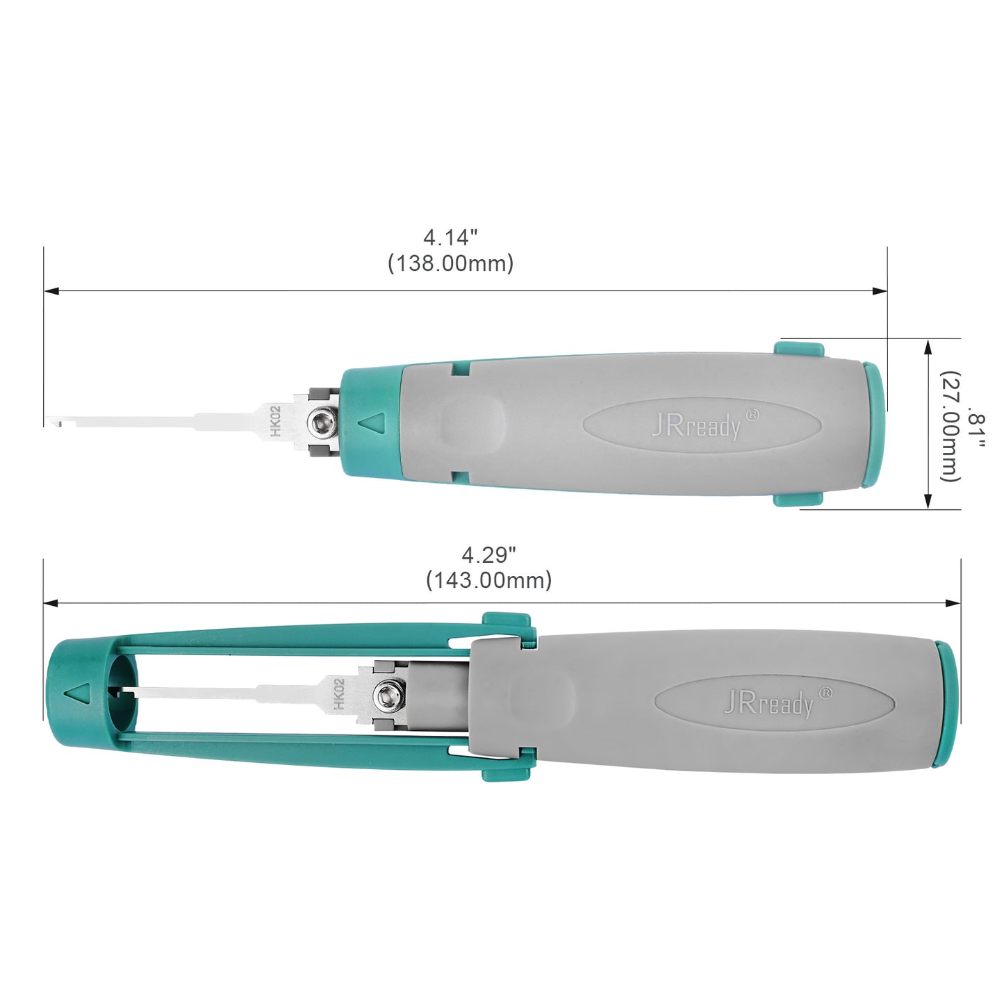 JRready JRconDRK-HK02 Hook-Type Terminal Extraction Tool for secondary lock extraction on connectors