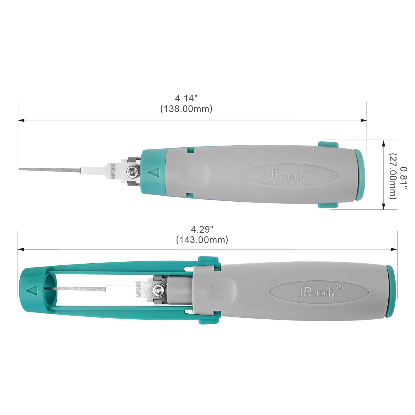 JRready JRconDRK-MP280 Single-Pin Terminal Extraction Tool for Delphi Metri-Pack 150/280/630 series terminals