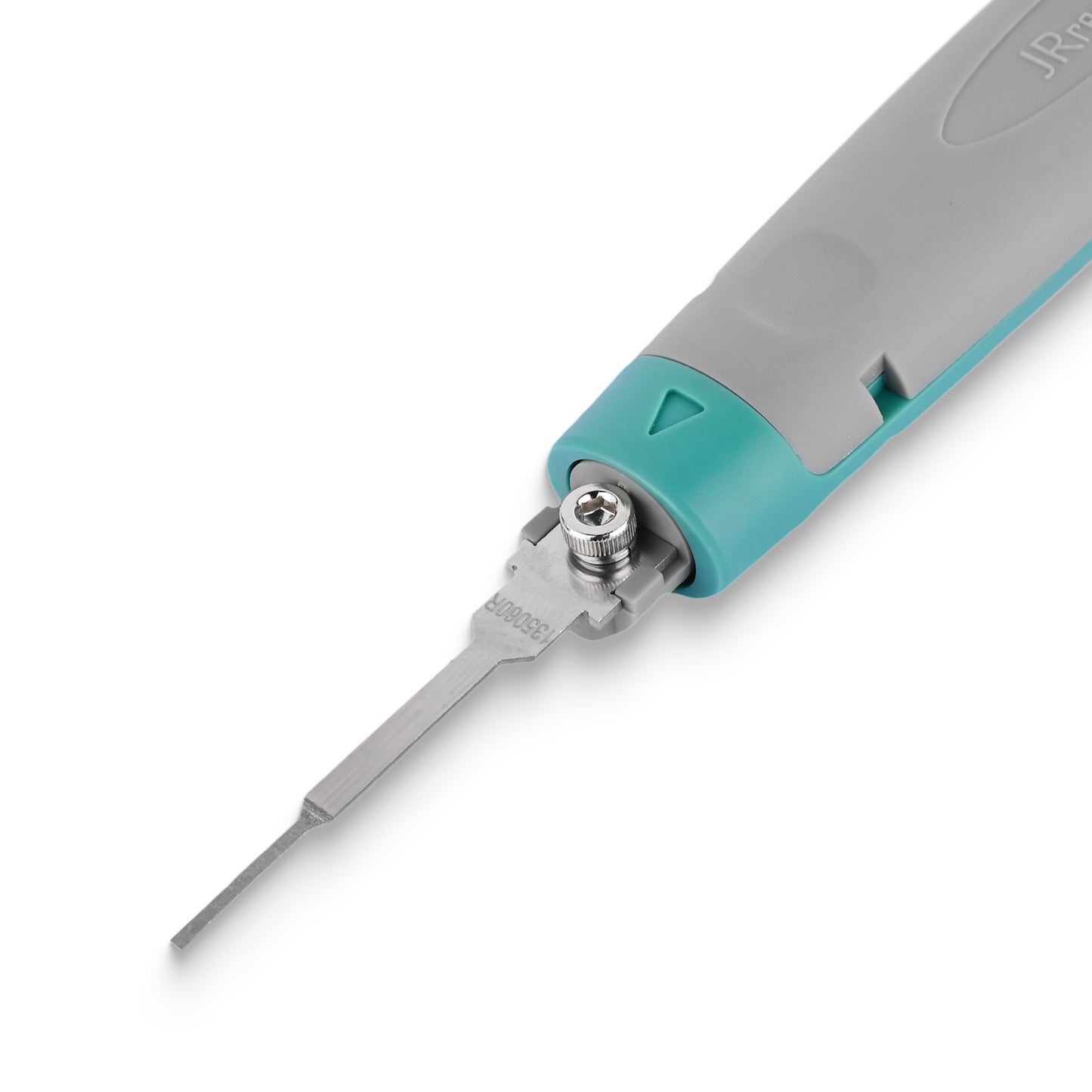 JRready JRconDRK-N135060R Single-Pin Terminal Extraction Tool for 0.6mm wide secondary slot flat-slot connectors and China Domestic DJ0.7 series automotive connectors.