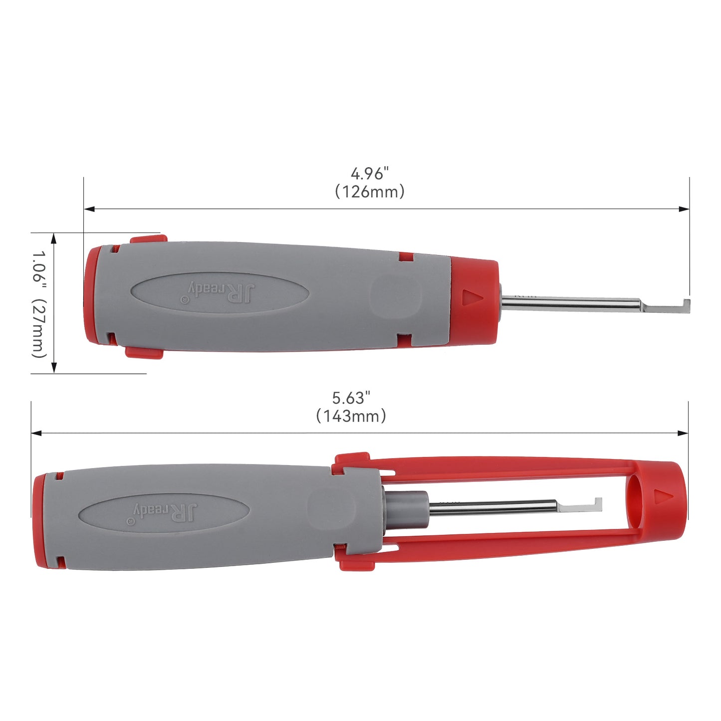 JRready JRconDRK-RT1H Pin Extraction Tool for Removing DEUTSCH DT DTP DTM series Wedge Locks