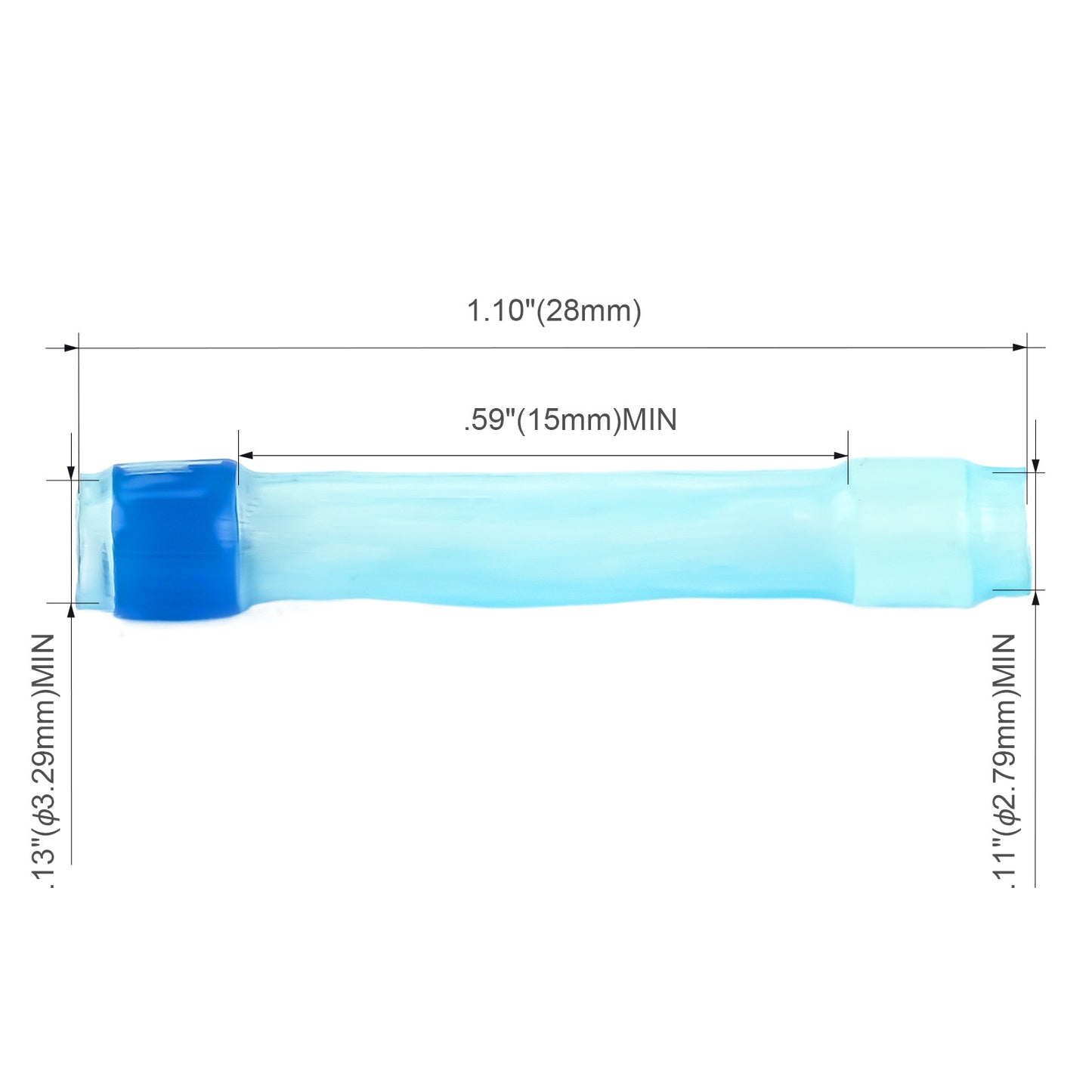 JRready ST6532-02-50 Sleeve Kit: JSS81824/1-2H*50 Heat Shrink Tubes