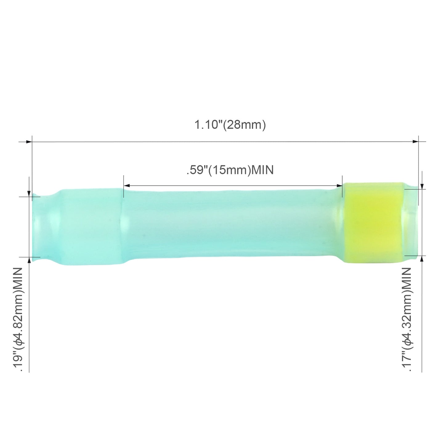 JRready ST6532-03-50 Sleeve Kit: JSS81824/1-3H*50 Heat Shrink Tubes
