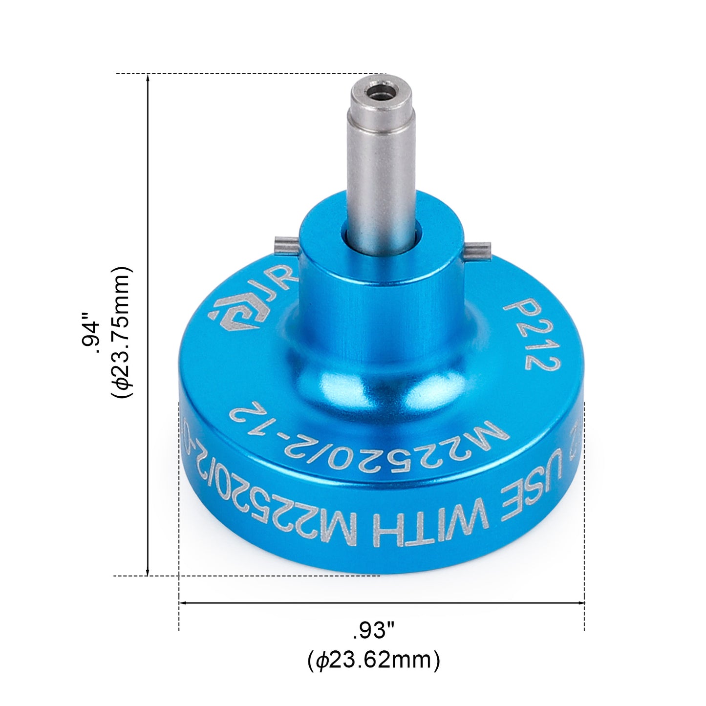 JRready K286 / P212 (M22520/2-12) Positioner for M24308/14,M24308/15 contacts
