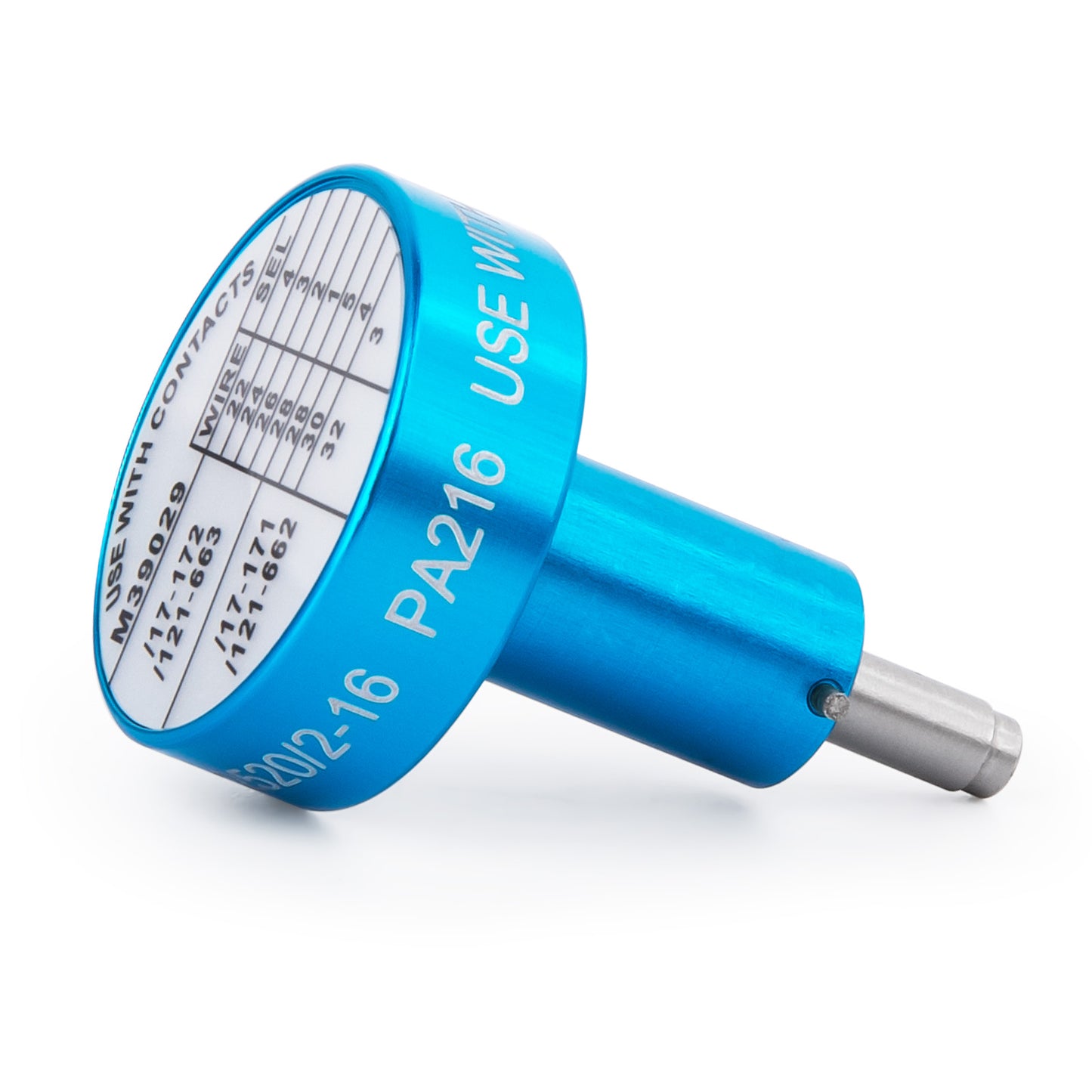 JRready K339 / PA216 (M22520/2-16) Positioner for Connector MIL-C-81511 SERIE 3 Contact M39029/17-172,M39029/17-171