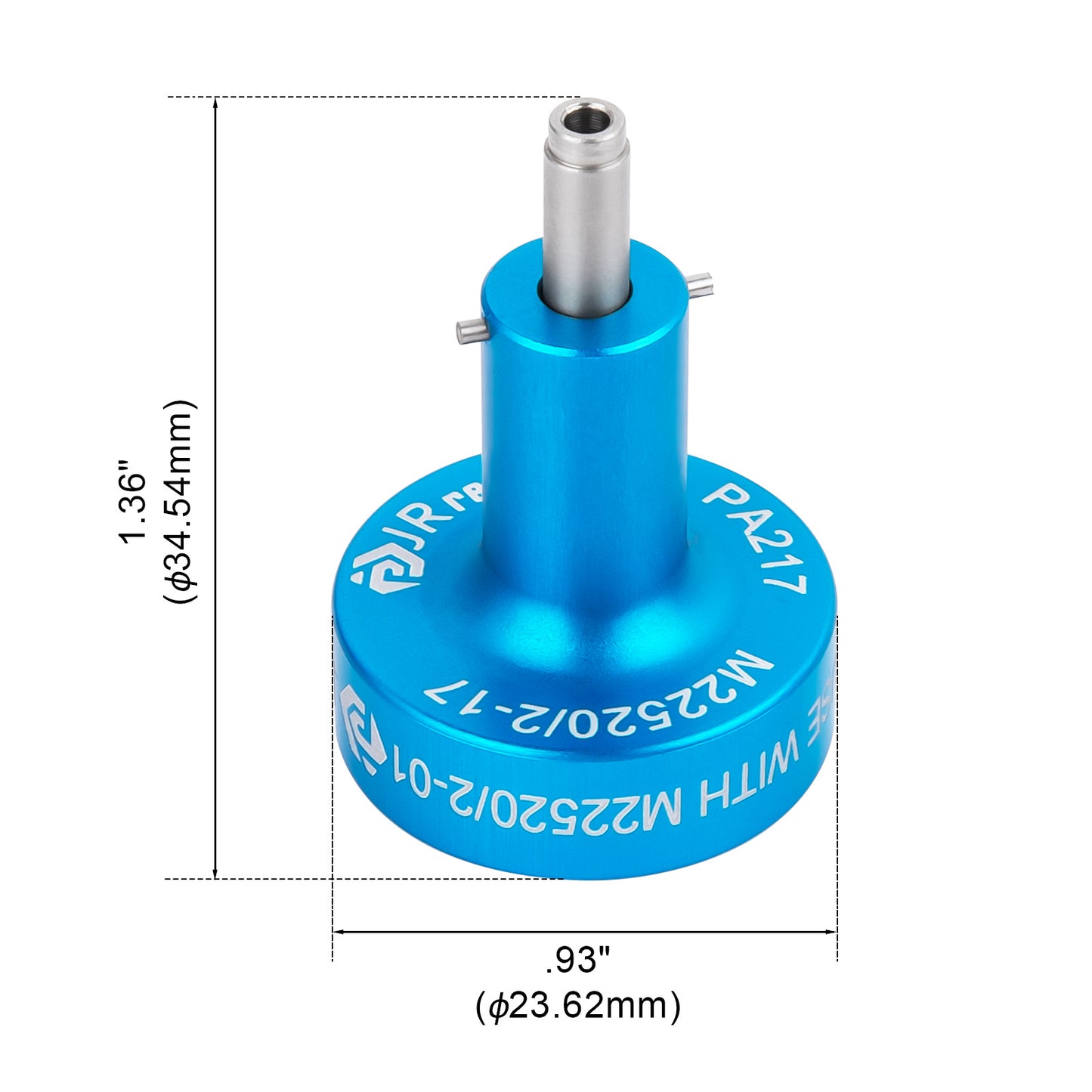 JRready K342 / PA217 (M22520/2-17) Positioner for Connector MIL-C-81511 SERIE 3 Contact M39029/17-173