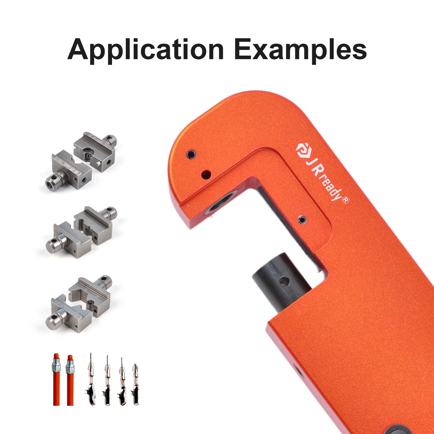 JRready YJQ-W5 (M22520/5-01) Open Frame Crimp Tool Die Crimper Terminal Copper Lug Ring Pliers(Frame only, Without crimp dies)