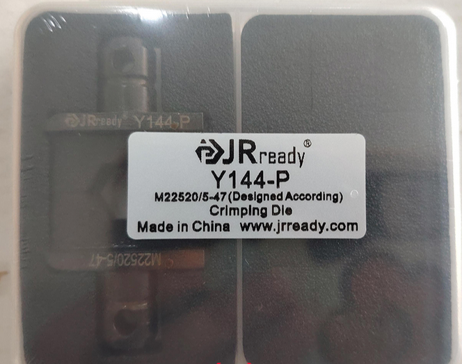 JRready Y144-P M22520/5-47 Crimp Die Use With YJQ-W5 M22520/5-01 Open Frame Crimper