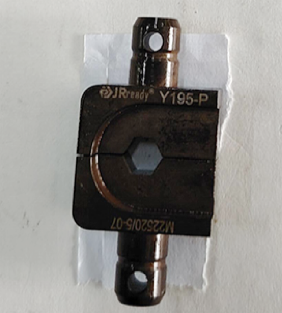 JRready Y195-P M22520/5-07 Crimp Die Use With YJQ-W5 M22520/5-01 Open Frame Crimper