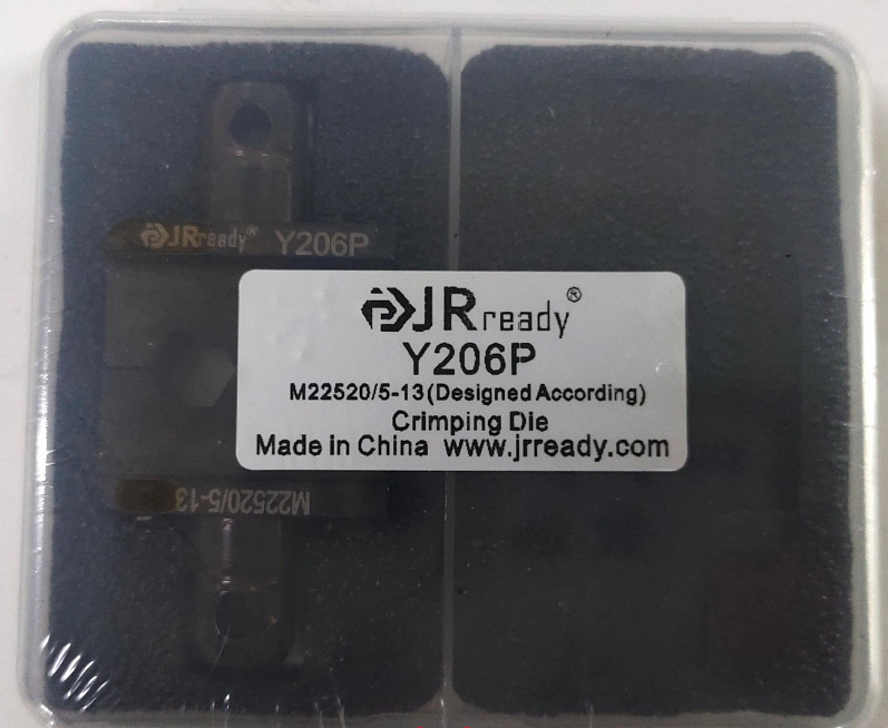 JRready Y206P M22520/5-13 Crimp Die Use With YJQ-W5 M22520/5-01 Open Frame Crimper
