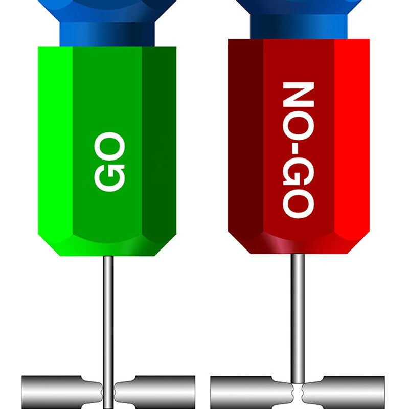 JRready G454 Go-NoGo Gauge Testing Tool for HDT-48-00/JRD-HDT-48/YJQ-W2DTQ Crimp Tool GO: 0.0330 (0.84) - NO-GO: 0.0385 (0.98)