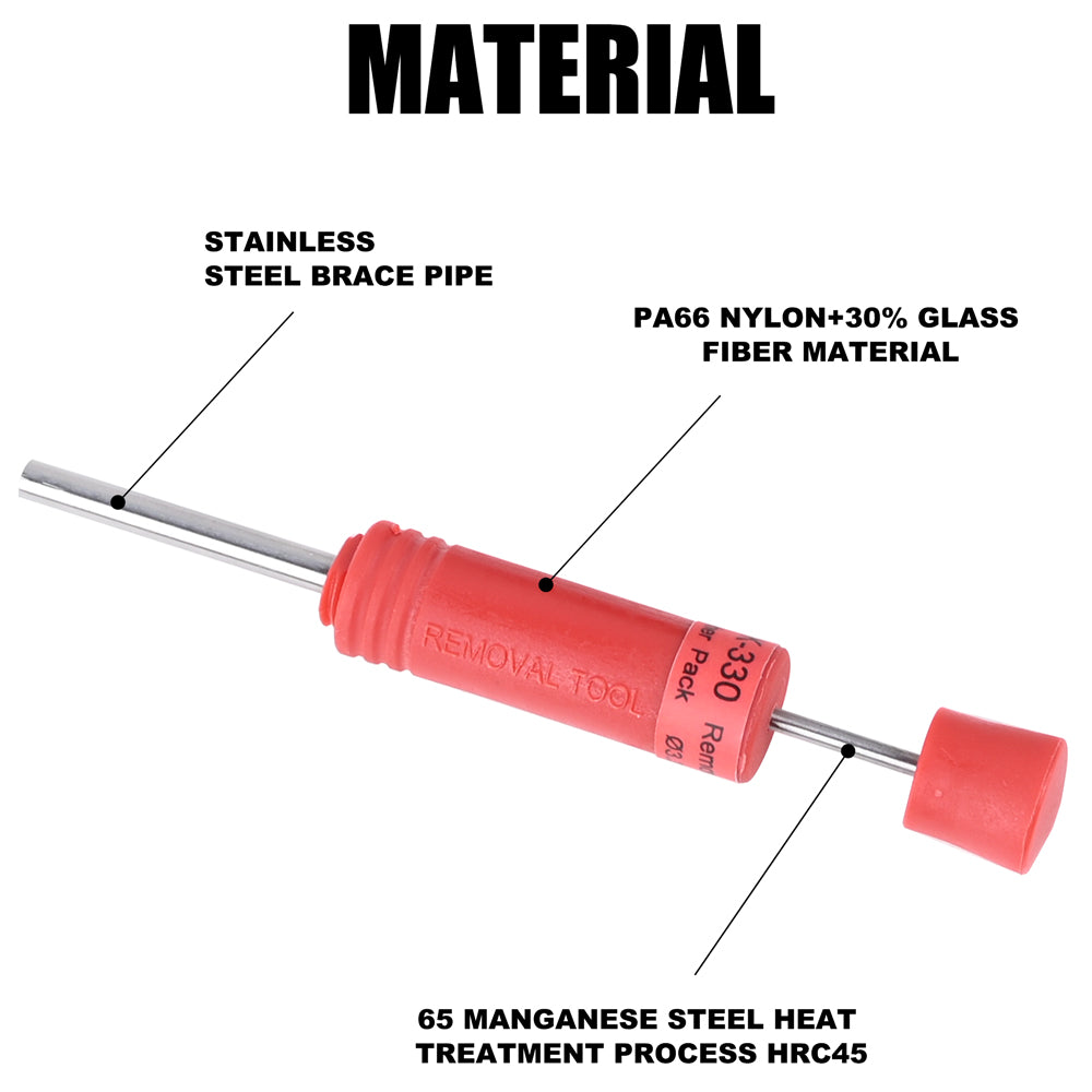 JRready ST5223 Release Tool Extraction Tool Kit for AMP HARTING Connectors & Contacts