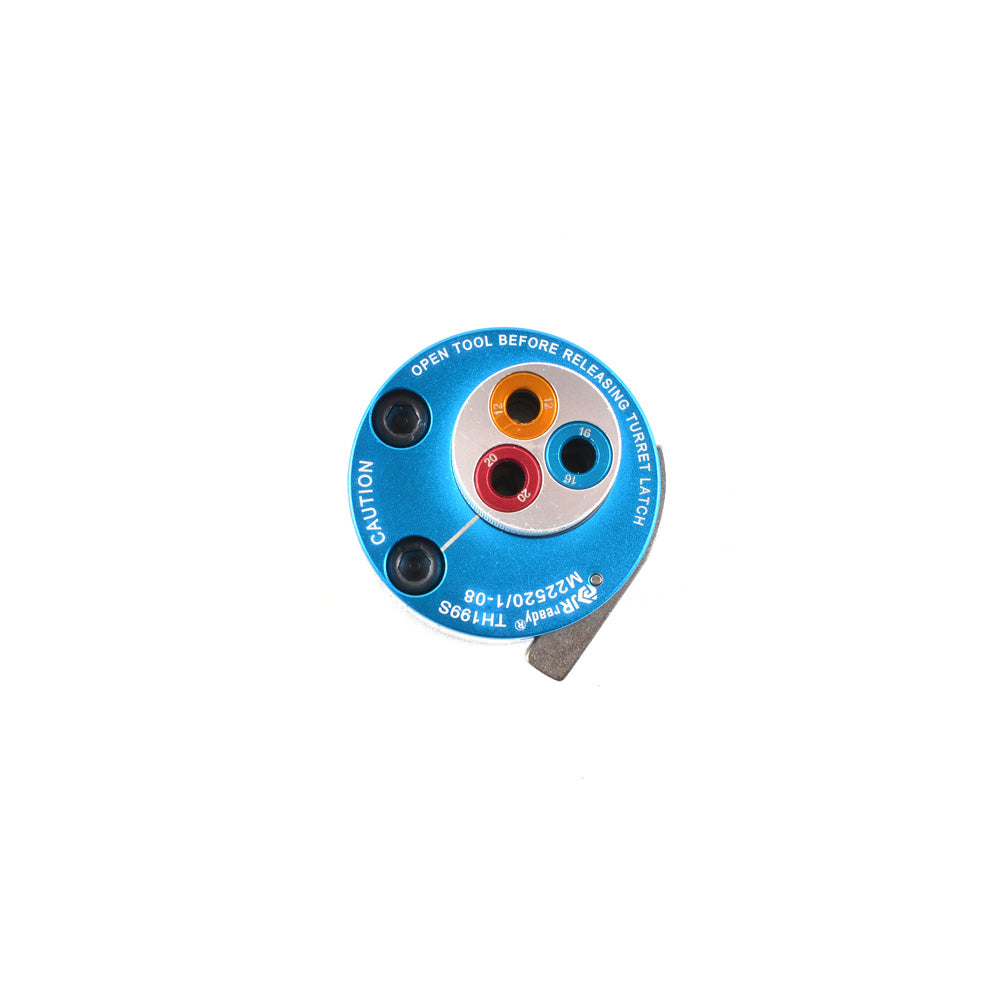 JRready TH199S M22520/1-08 Turret Head Use With ACT-M201 JRD-ASF1 Crimp Tool