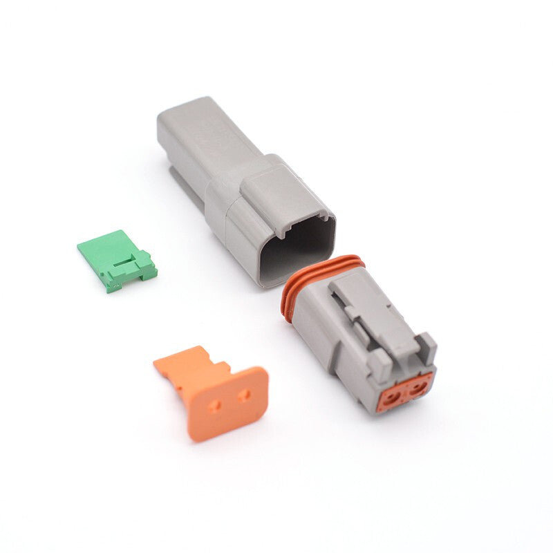 JRready DT 2 PIN CONNECTORS (DT04-2P+DT06-2S+W2P+W2S) 1 PACK