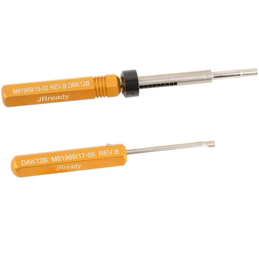 JRready M81969 Installing Removal Tool Kit DAK12B+DRK12B / DAK16B+DRK16B / DAK20B+DRK20B Tool Kit for Contact Connector