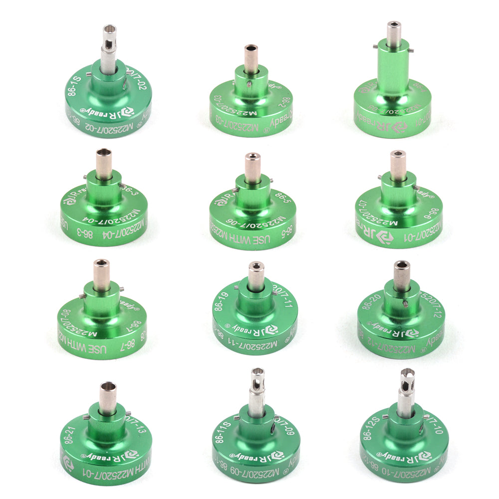 JRready ST5172 Positioner Kit: 12 pcs M22520/7 Series Positioners