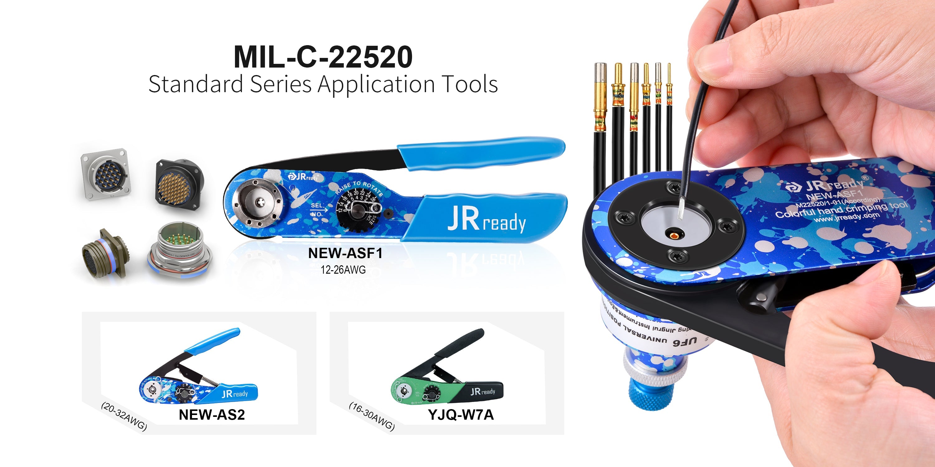 daniels manufacturing crimp tools M22520/2-01 AFM8 Series Tools – JRDTOOLS