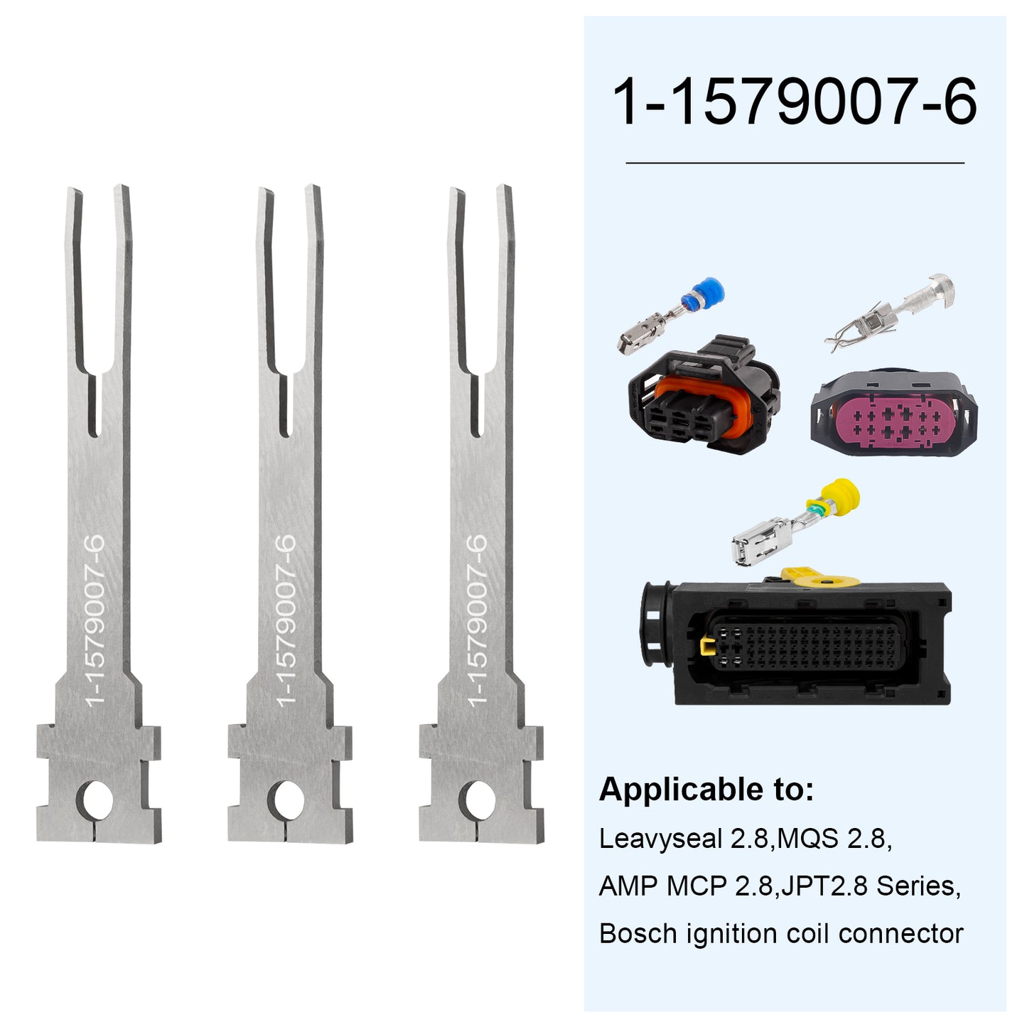 NEW PRODUCT--Buy over 2 sets 50%off Discount-JRready ST5278 Replacement Tip Kit(26 pcs) / ST5230 Tip Kit (27 pcs) for Extraction Tool Terminal Release Tool for Deutsch,AMP/TE,Molex,Delphi,JST,Harting Connectors / ST5321 Tool Kit (handles*24 & tips*27)