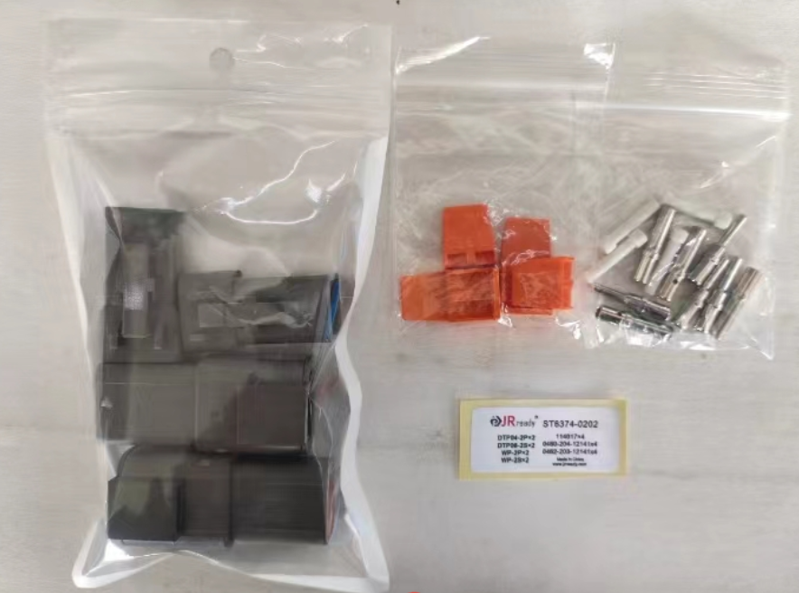 JRready ST6374-0202 DTP 2 Pin Connectors 2 Pairs & Solid Contacts / ST6374-0402 DTP 4 Pin Connectors 2 Pairs & Solid Contacts