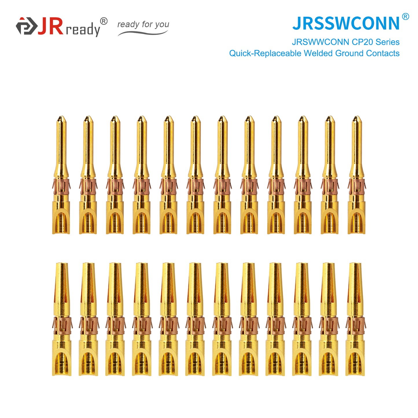 JRready JRSSW CP20 Series Crimping / Soldering Type Contacts