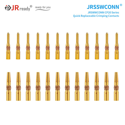JRready JRSSW CP20 Series Crimping / Soldering Type Contacts
