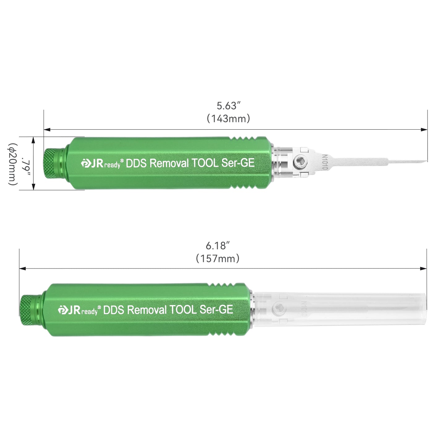 JRready JRDDS-N1010-01/ JRDDS-N1010-07 Strumento di estrazione per terminali a pin singolo per piccoli terminali a molla singola o terminali a molla interna 