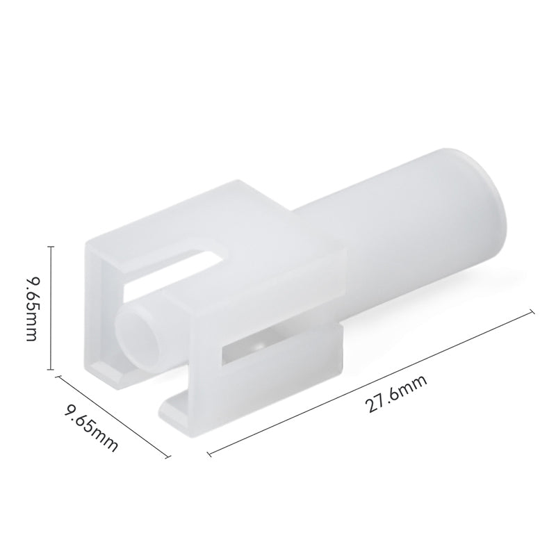 JRready MOLEX Connector JRN001 1 Pin (20Matched Sets), 2.13mm Diameter Sockets 14-20 AWG, Compatible with Molex MLX Power Connector, 6.35mm Pitch, Free Hanging(20 sets）