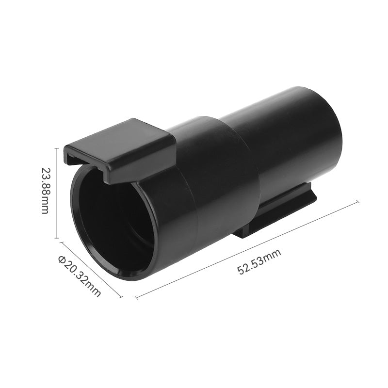 JRready DTHD Series 1-Pin Waterproof Connector Kit, 3 Sets with 8# Solid Contacts, 8-10AWG, 60A