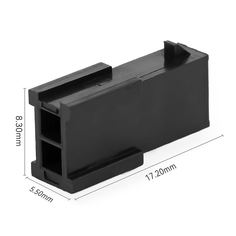 JRready JRN009 2 Pin 2 Circuits Micro-Fit Connector Kit Male Female Receptacle Housing Plug Wire Connector 20-24AWG Terminals Pin Sockets 3.0MM Pitch（20 Sets）
