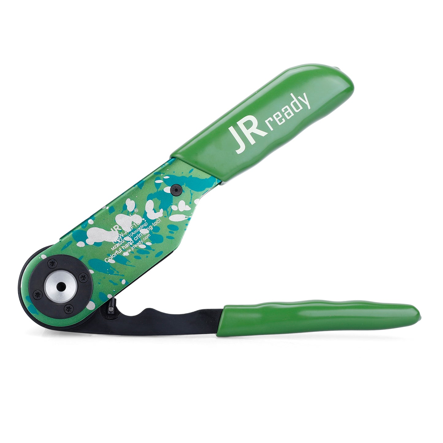 JRready ST2195 Tool Kit:  NEW-ASF1G Green Version Crimping Tool(M22520/1-01 Equivalent)  & TH-CP20 Positioner 12-26AWG