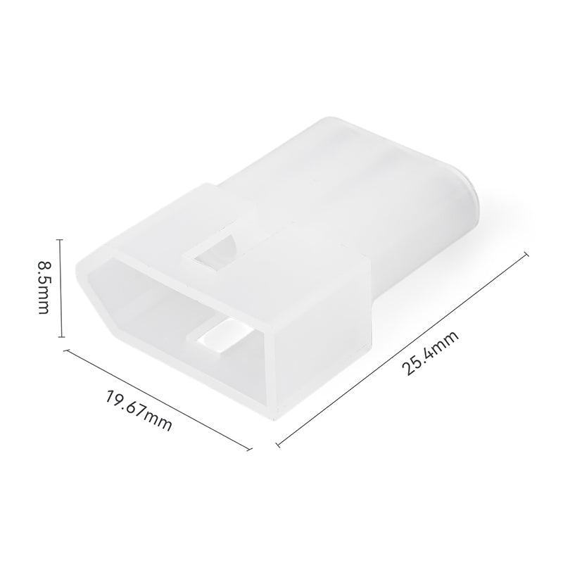 JRready JRN002 3 Pin Standard.093 Pin and Socket Connectors 3 Circuits (20 Matched Sets), 14-20 AWG, Compatible with Molex Standard.093 Male& Female Connector, 5.03 mm Pitch, Free Hanging