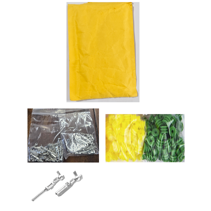 JRready Waterproof Sealing Plug Kit (ST6571/ST6572/ST6573) - Automotive & Marine Connector Hole Plugs