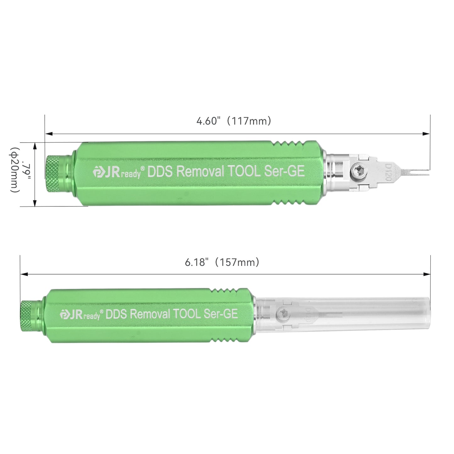 JRready JRDDS-D120-01/ JRDDS-D120-07 Dual-Pin Terminal Extraction Tool for Molex MX 3.0mm pitch 5557 series female terminals (housing 43025)