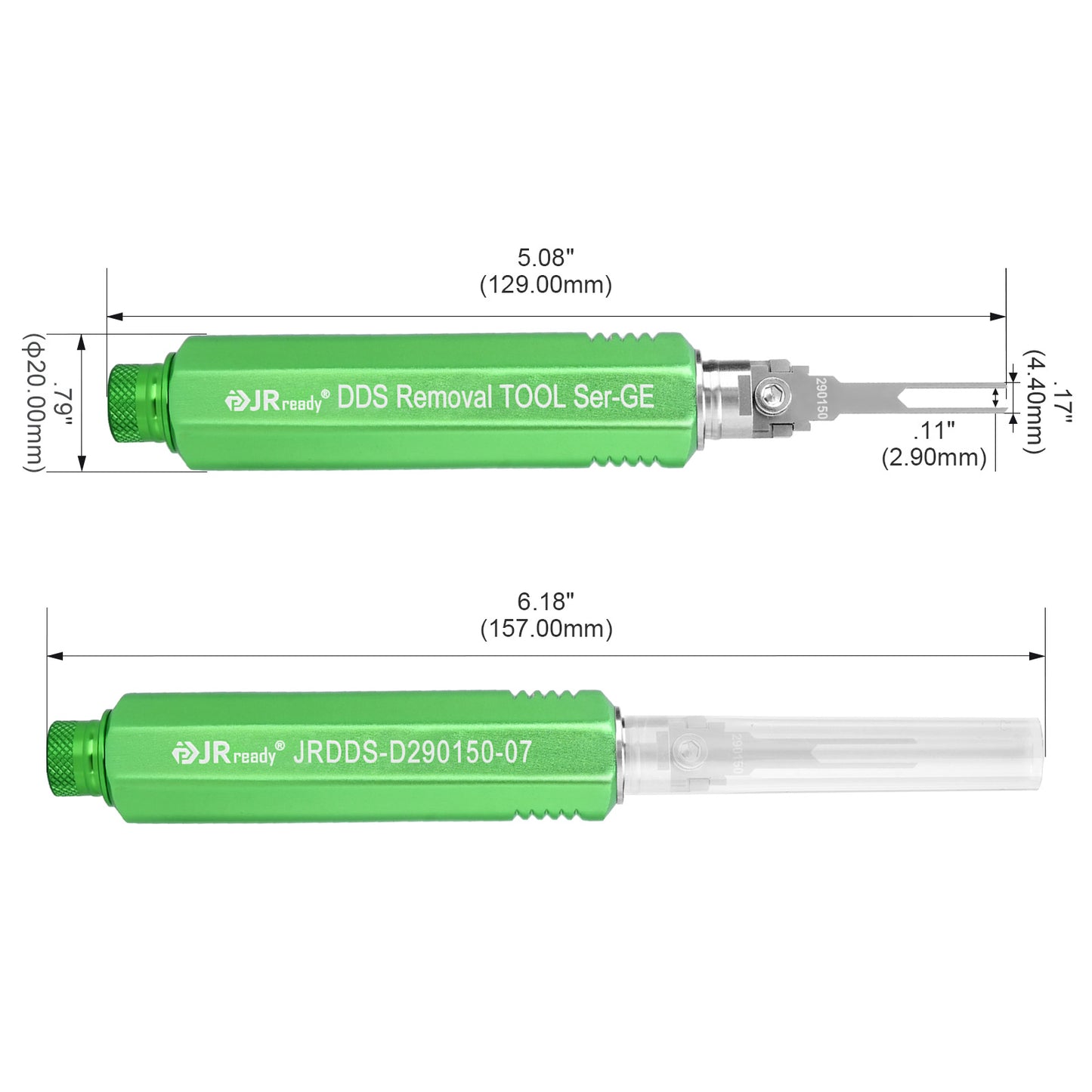 JRready JRDDS-D290150-01/ JRDDS-D290150-07 Extraction Tool for BYD connector terminals