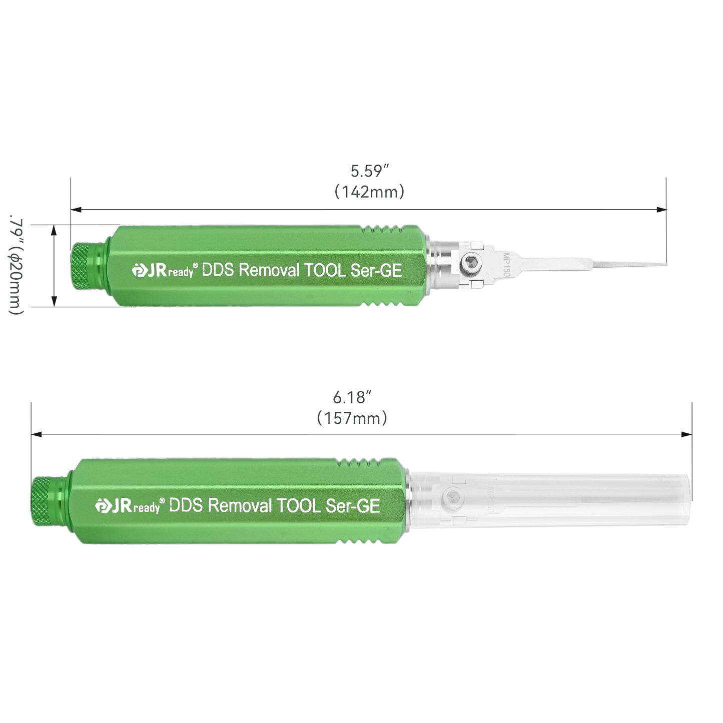 JRready JRDDS-MP150-01/ JRDDS-MP150-07 Ausziehwerkzeug für Einzelstiftklemmen der Serien Aptiv 150, Metri-Pack 150/280 und andere kleine Einzelfederklemmen 