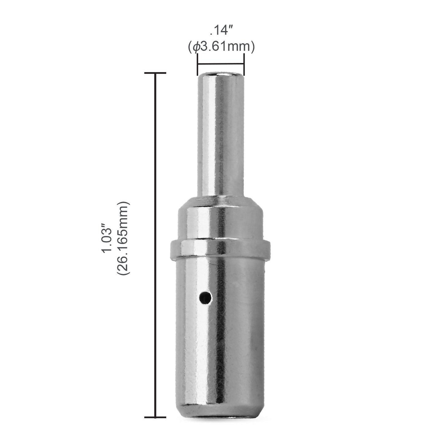 JRready ST6566 8# Contact Terminal Kit for Deutsch DTHD HDP20 HD30 DRB Series Connectors, 0462-203-08141 & 0460-204-08141, 10-8 AWG Nickel-Plated, 60A Heavy Equipment & Marine Wiring