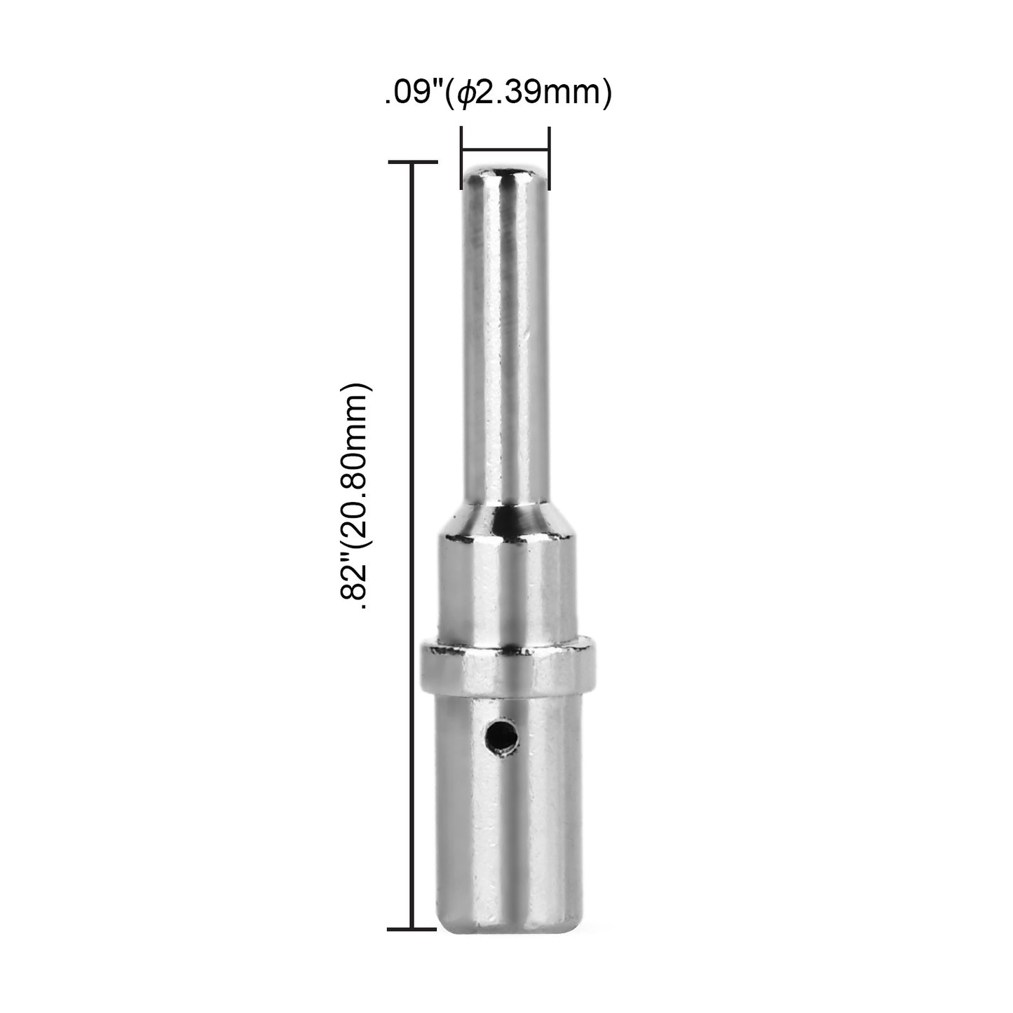 JRready ST6564 12# Contact Terminal Kit for Deutsch DTP HD10 HDP20 HD30 DRC DRB STRIKE Series Connectors, 0462-203-12141 & 0460-204-12141, 12-16 AWG Nickel-Plated, 25A Power Wiring