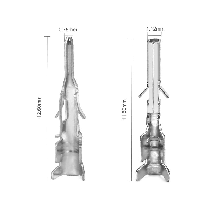 JRready JRN009 6 Pin 6 Circuits Micro-Fit Connector Kit Male Female Receptacle Housing Plug Wire Connector 20-24AWG Terminals Pin Sockets 3.0MM Pitch（20 Sets）