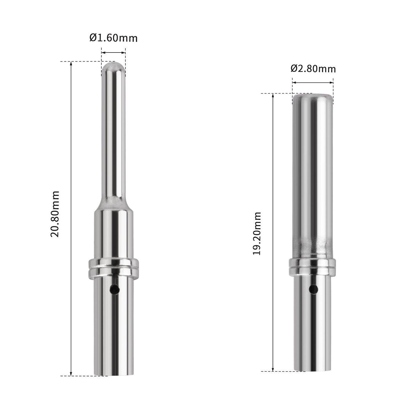 JRready 2-12 Pin Deutsch DT Connector Kit with #16 Machined Solid Contacts, 16-20 AWG - Waterproof Marine, Truck & Machinery Wiring